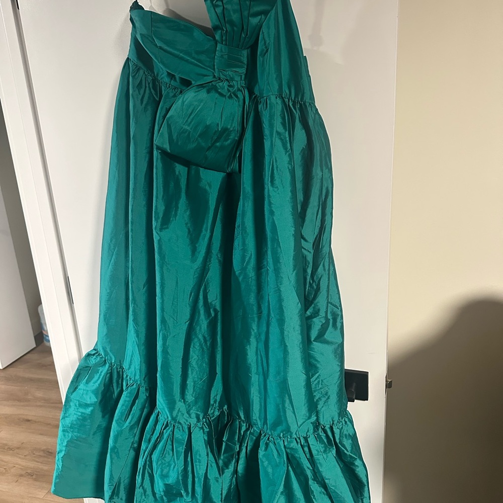 Elegant Teal Maxi Dress